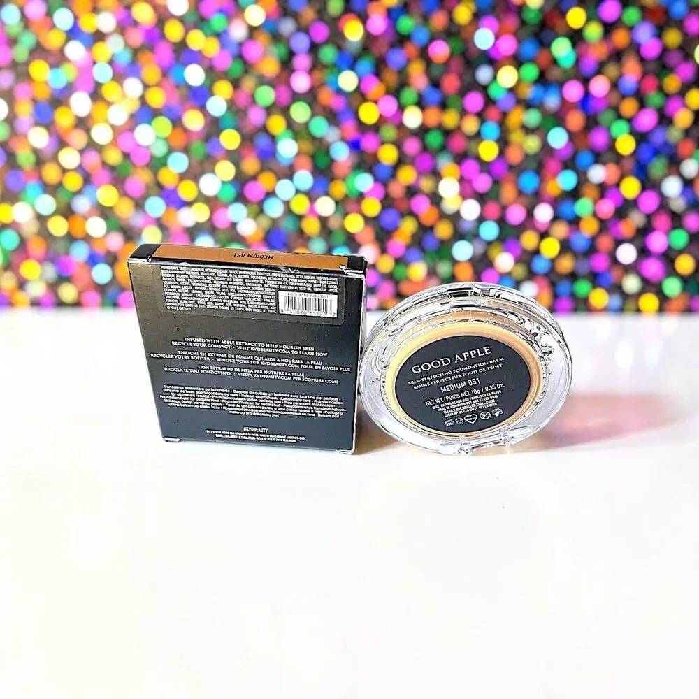 Kat Von D KVD Good Apple Skin-Perfecting Foundation Balm in Medium 051 .35oz NIB
